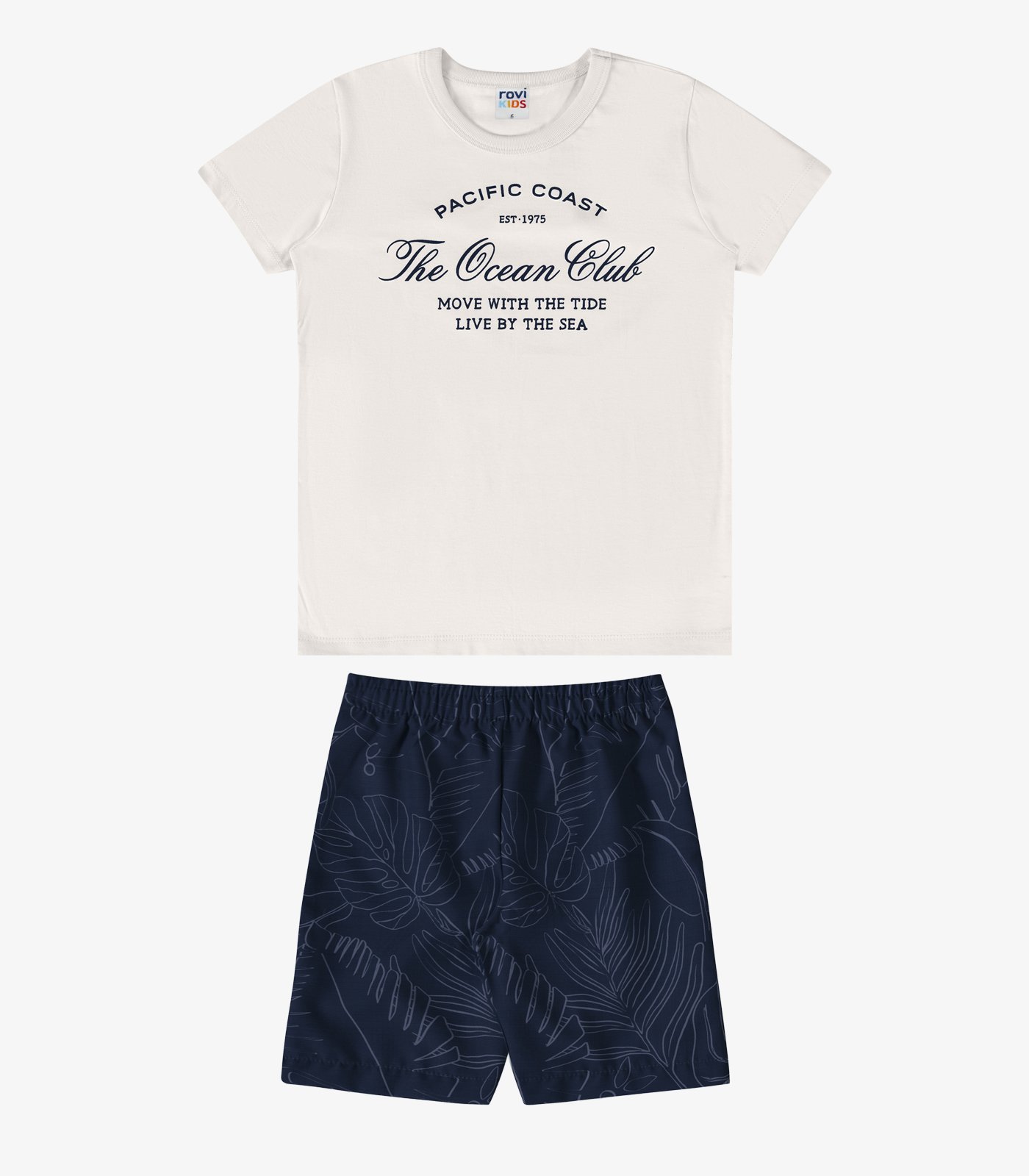 CONJUNTO CAMISETA E BERMUDA INFANTIL ROVI KIDS - 3029892 - Imagem 5