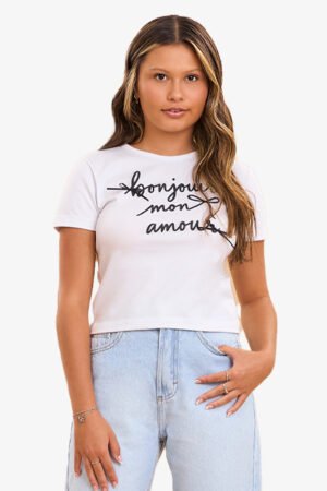 BLUSA MANGA CURTA JUVENIL MINTY - M00613