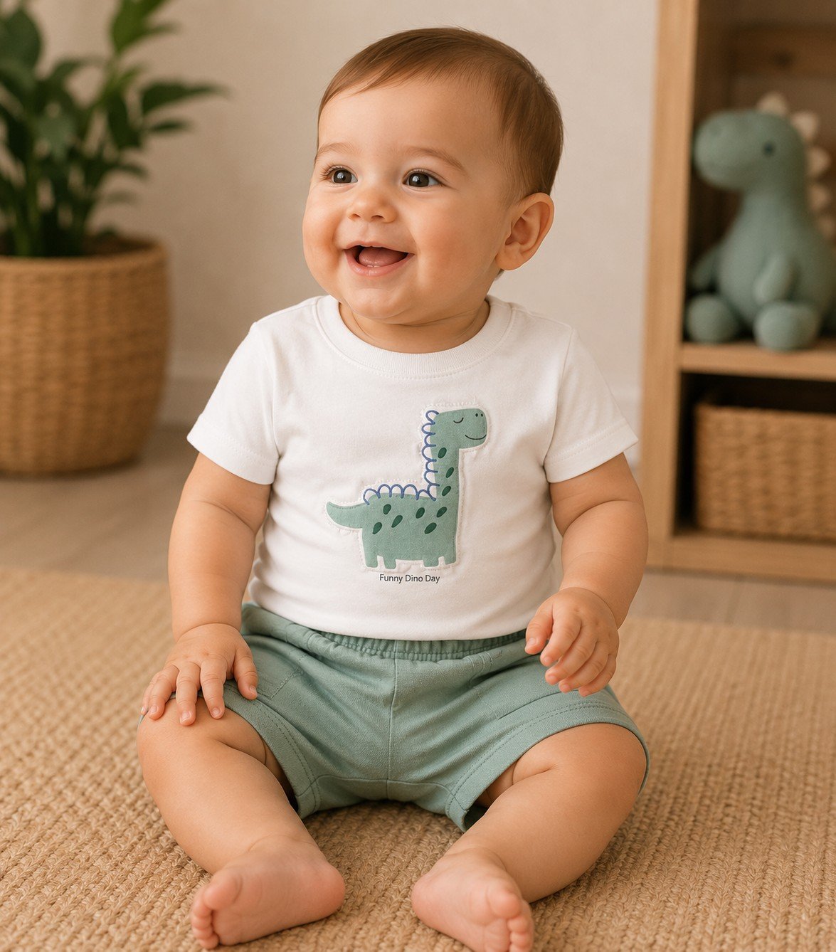 CONJUNTO CAMISETA E BERMUDA ROVI KIDS - 3030530