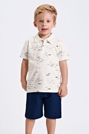 CONJUNTO POLO E BERMUDA TRICK NICK - 1028371