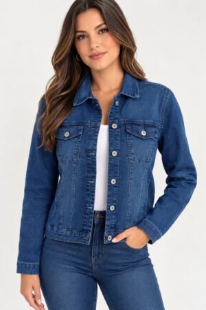 JAQUETA JEANS FEMININA BIVIK - 228708