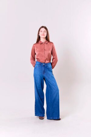 CALCA JEANS PANTALONA FEMININA BIVIK - 233261