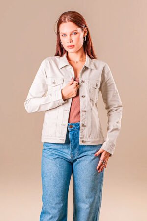 JAQUETA SARJA FEMININA BIVIK - 202993