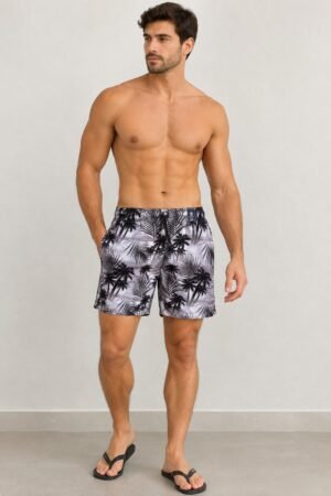 BERMUDA MASCULINA ESTAMPADA TACTEL ROVITEX - 7122328
