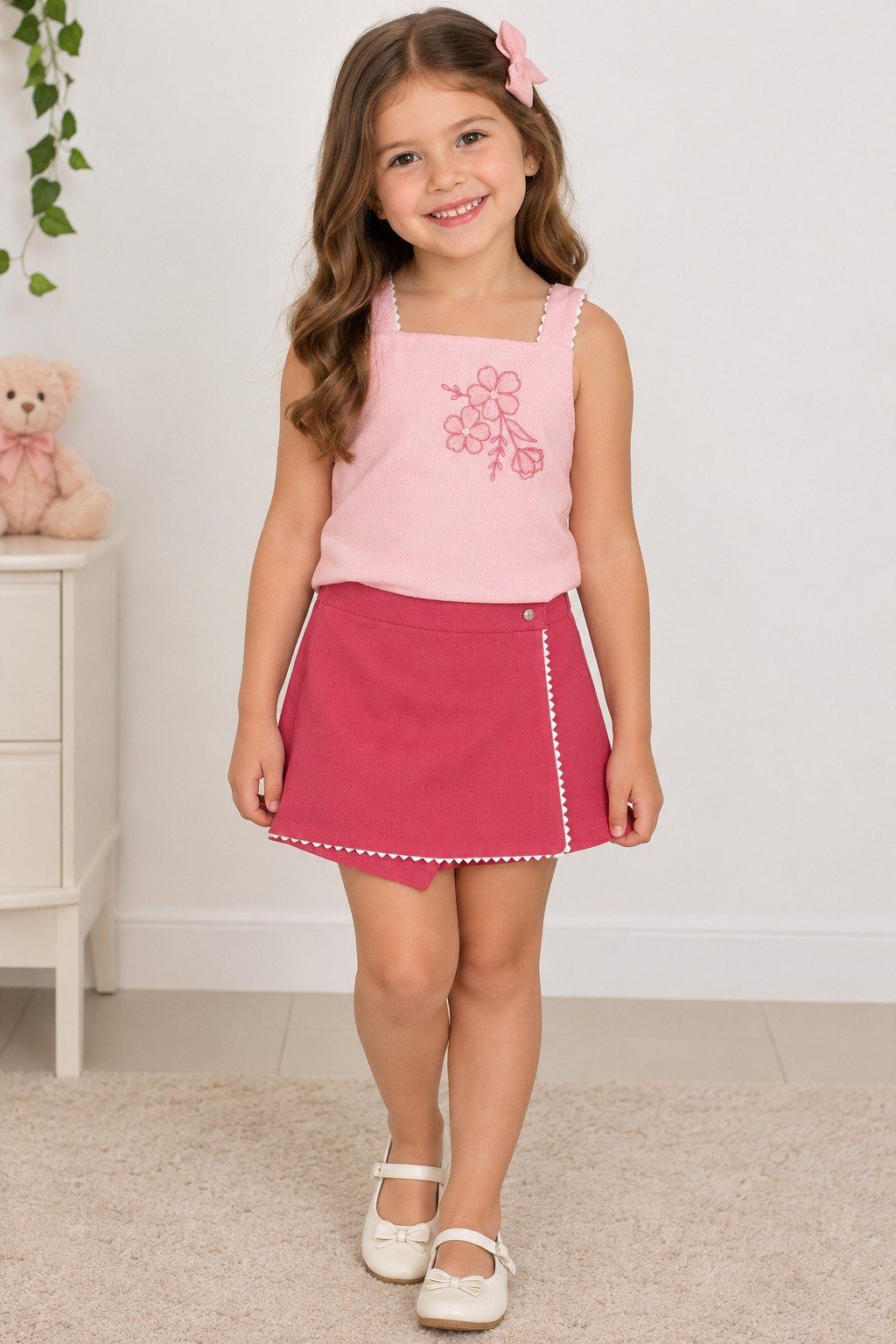 CONJUNTO INFANTIL MALHA VALENCIA ANGERO - 37607