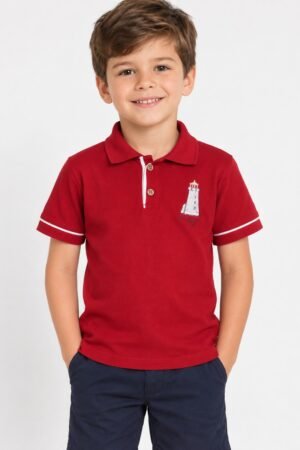 CAMISETA PIQUET INFANTIL ANGERO - 21681